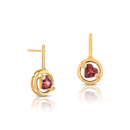 Eterna - Brincos Ouro Amarelo 19K