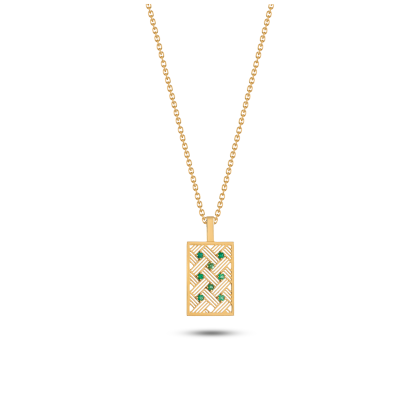 Émera - Colar em Ouro Amarelo 19K