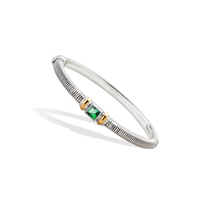 Caged - Pulseira Prata 925 Ouro 9K