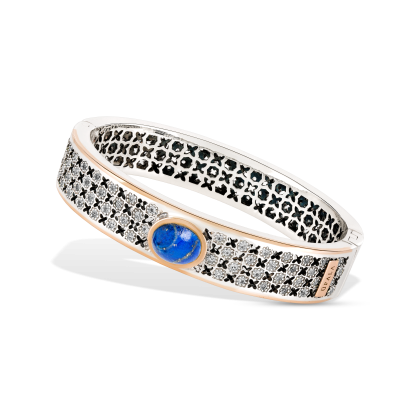 Arábica - Pulseira Prata 925 Ouro 9K