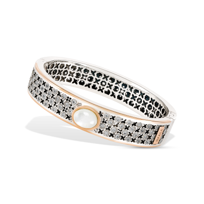 Arábica - Pulseira Prata 925 Ouro 9K